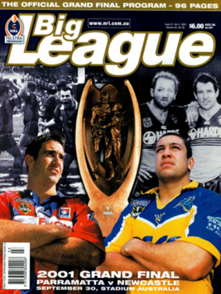 <span class="mw-page-title-main">2001 NRL Grand Final</span>