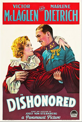 <i>Dishonored</i> (film) 1931 American film