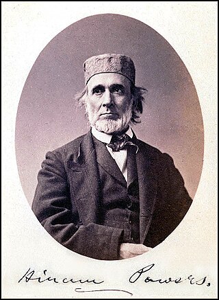 <span class="mw-page-title-main">Hiram Powers</span> American sculptor (1805–1873)