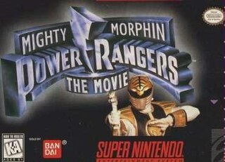 <i>Mighty Morphin Power Rangers: The Movie</i> (video game) 1995 video game