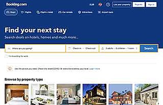 <span class="mw-page-title-main">Booking.com</span> Dutch online travel agency