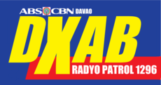 DXAB Radyo Patrol 1296's logo before the shutdown. DXAB 1296 2014.png