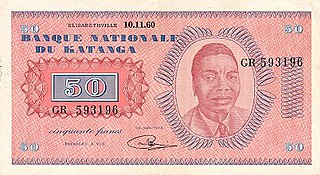 <span class="mw-page-title-main">Katangese franc</span> Currency of the republic of Katanga