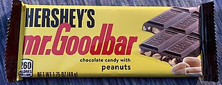 <span class="mw-page-title-main">Mr. Goodbar</span> Chocolate candy bar