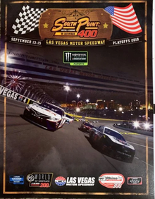 2019 South Point 400 program cover