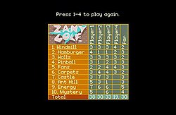 Zany Golf scorecard ZanyGolfScorecard.jpg