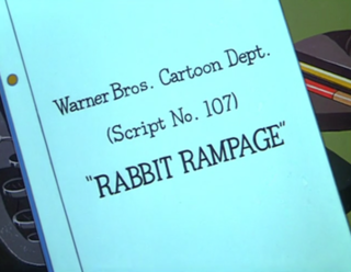 <i>Rabbit Rampage</i> 1955 short film by Chuck Jones