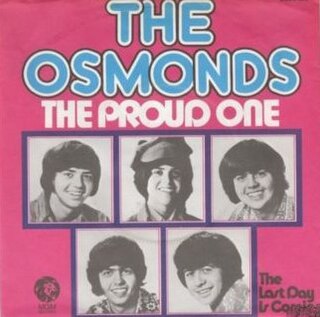 <span class="mw-page-title-main">The Proud One (song)</span> 1975 single by The Osmonds