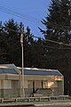 Colebrook Elementary School; evening shot of the south wing in October 2009