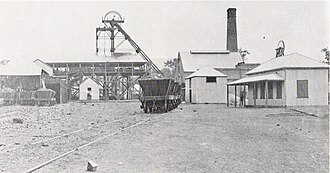 Weekend photo of West Wallsend Extended Colliery with loaded wagons evident. Killingworth Colliery.jpg