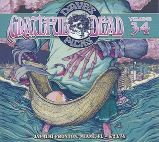 <i>Daves Picks Volume 34</i> 2020 live album by Grateful Dead