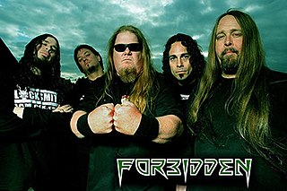 <span class="mw-page-title-main">Forbidden (band)</span> American thrash metal band