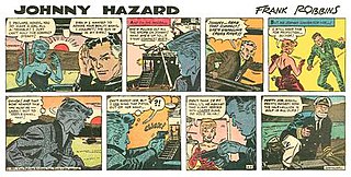 <i>Johnny Hazard</i> American comic strip by Frank Robbins