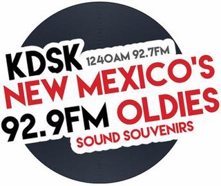 <span class="mw-page-title-main">KDSK (AM)</span> Radio station in Los Ranchos de Albuquerque, New Mexico