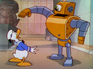 <i>Modern Inventions</i> 1937 Donald Duck cartoon