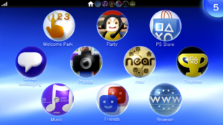 <span class="mw-page-title-main">PlayStation Vita system software</span> System software for the PlayStation Vita