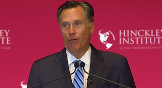 <span class="mw-page-title-main">Mitt Romney's 2016 anti-Trump speech</span>