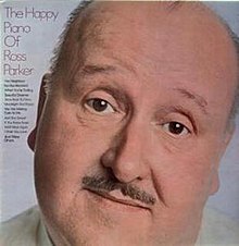 Ross Parker on the cover of his 1968 album The Happy Piano of Ross Parker