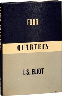 <i>Four Quartets</i> poems by T.S. Eliot