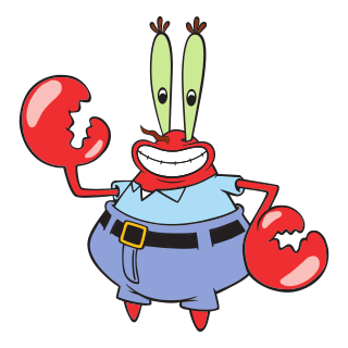 <span class="mw-page-title-main">Mr. Krabs</span> Fictional animated SpongeBob SquarePants character