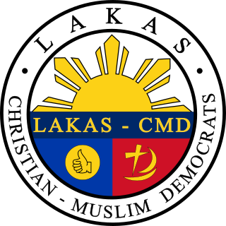 <span class="mw-page-title-main">Lakas–CMD (1991)</span> Former ruling political party in Philippines