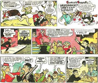 <i>Fearless Fosdick</i> American comic strip character