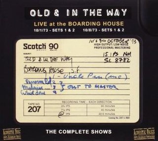 <i>Live at the Boarding House: The Complete Shows</i> 2013 live album by Old & In the Way