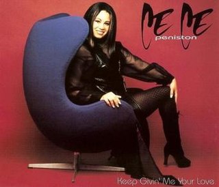 <span class="mw-page-title-main">Keep Givin' Me Your Love</span> 1994 single by CeCe Peniston