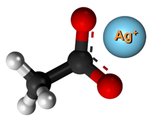 arĝenta (i) acetato