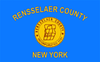 پرچم Rensselaer County