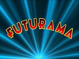 The opening title card for Futurama