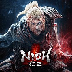 Nioh-pelin virallinen kansikuva PSN-kaupassa.