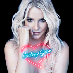 Studioalbumin Britney Jean kansikuva