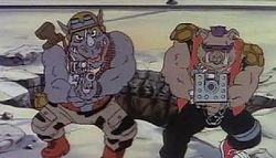 Rocksteady ja Bebop.