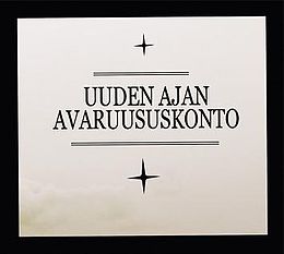 Studioalbumin Uuden ajan avaruususkonto kansikuva