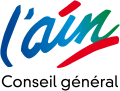 Logo de l'Ain (conseil général) jusqu'à avril 2015.