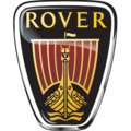 Un logo représentant un drakkar vu de face et portant l'inscription Rover.