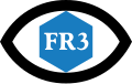 Logo de FR3-Guadeloupe du 6 janvier 1975 au 30 décembre 1982