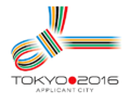 Logo della candidatura di Tokyo 2016 come Applicant City