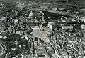 L'area del Vaticano e la Spina di Borgo in una foto aerea dal dirigibile 1922