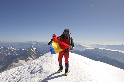 Vârful Mont Blanc (4.810,45 m)