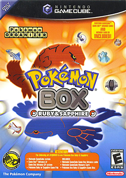 Обложка Pokémon Box Ruby & Sapphire