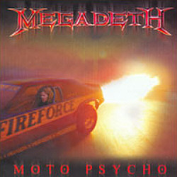 Обложка сингла Megadeth «Moto Psycho» (2001)