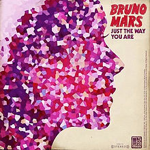 Обложка сингла Бруно Марса «Just the Way You Are» (2010)