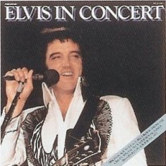 Обложка альбома Элвиса Пресли «Elvis in Concert» (1977)