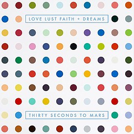 Обложка альбома группы 30 Seconds to Mars «Love Lust Faith + Dreams» (2013)