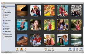 Скриншот программы iPhoto