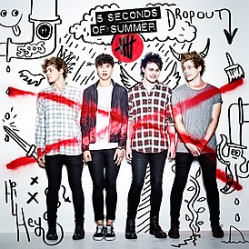 Обложка альбома 5 Seconds of Summer «5 Seconds of Summer» (2014)