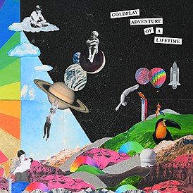 Обложка сингла Coldplay «Adventure of a Lifetime» (2015)