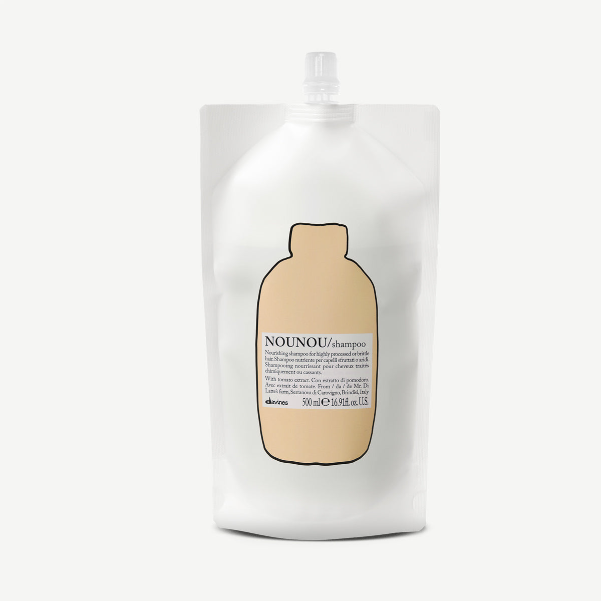 NOUNOU Shampoo Refill Pouch 1  Davines
